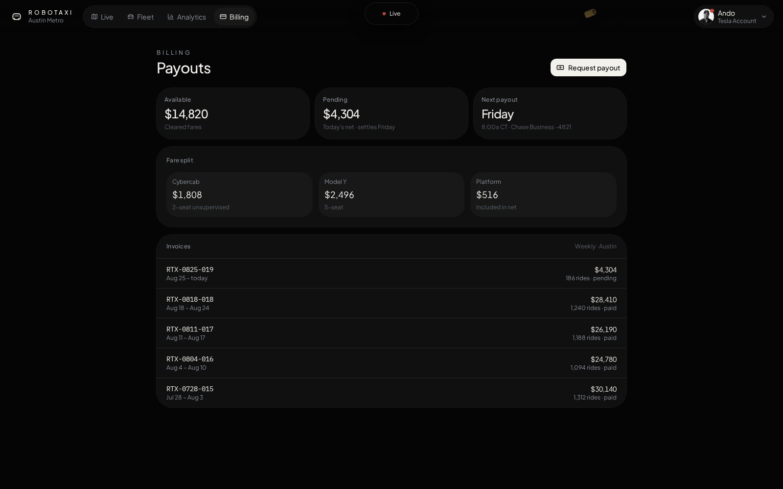 Billing